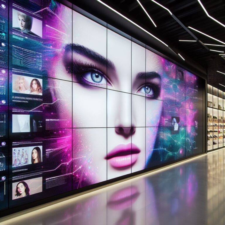 The ‘Visionary Wall’ at L’Oréal’s New Paris Hub Uses Artificial Intelligence, and Here’s How It Works